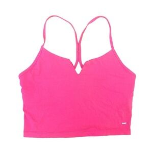 NWOT Victoria’s Secret pink racerback cami with built in shelf bra